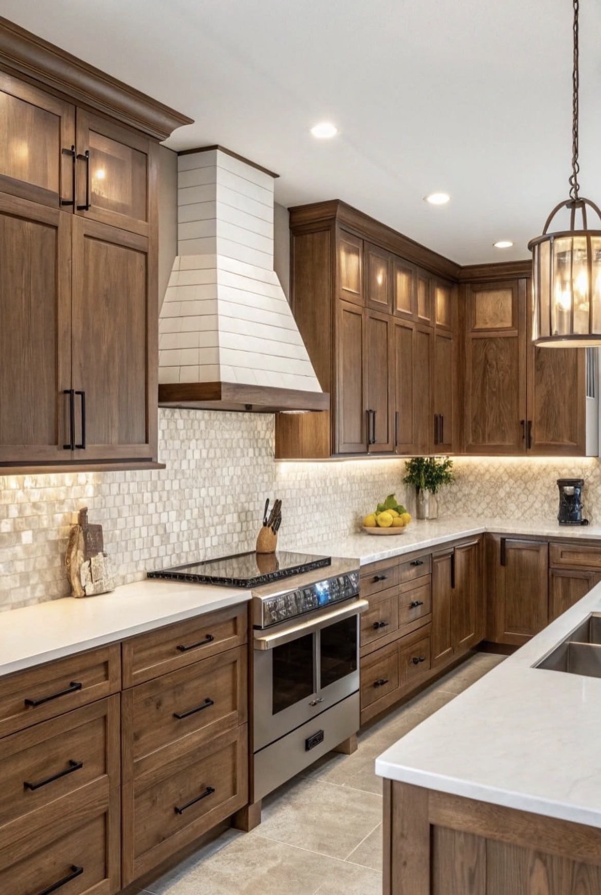 Warm Traditional Or Transitional Kitchen Remodel by Pequa Remodeling project photo